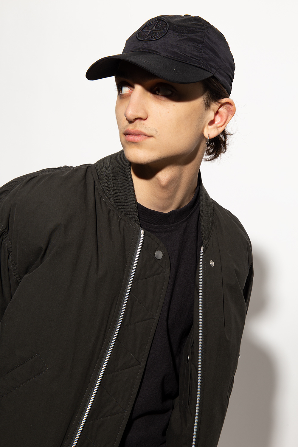 Stone island baseball outlet cap sale